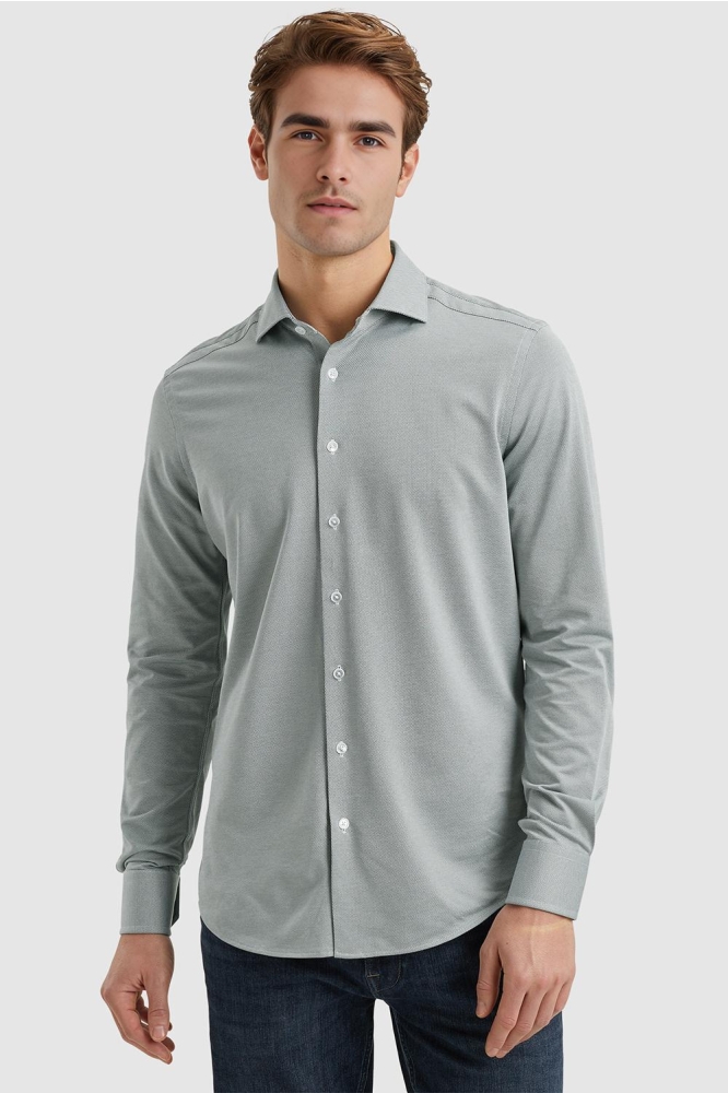 OXFORD OVERHEMD VAN JERSEY VSI2503313 6023